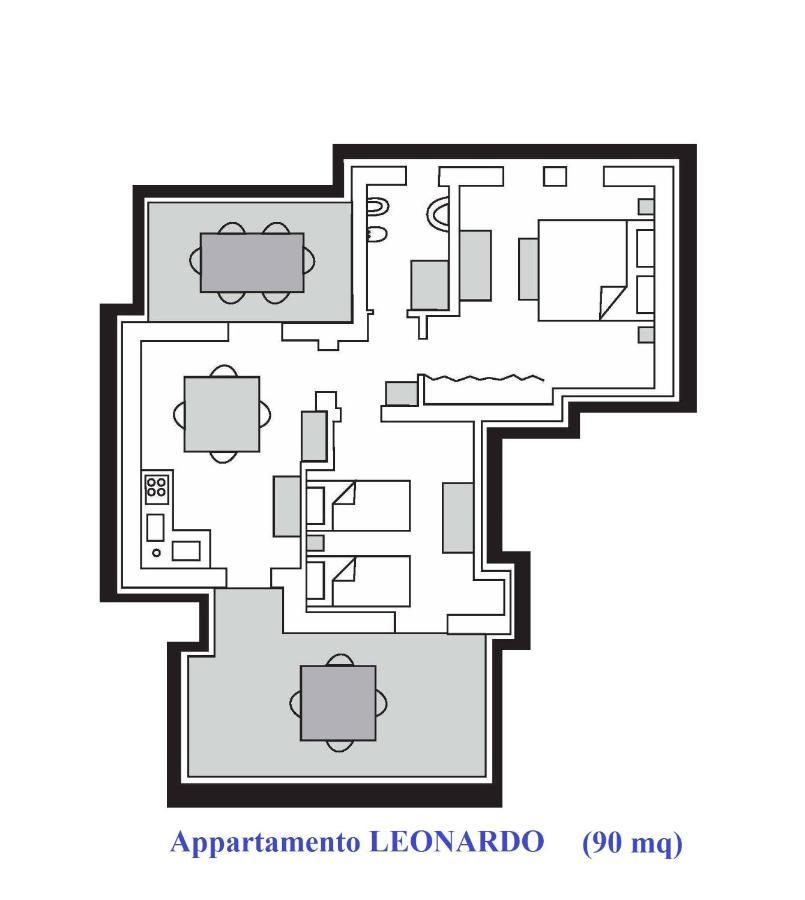 La Dragona Apartment Castel del Piano  Exterior foto